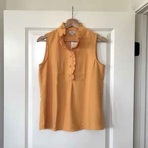 J crew yellow shirt